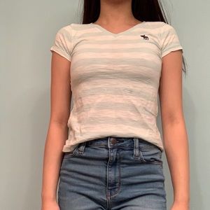 abercrombie striped tee